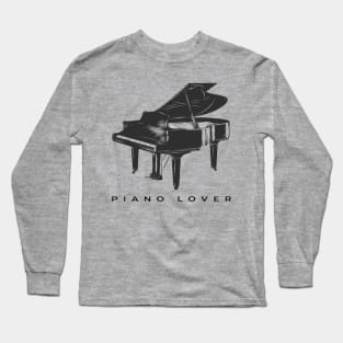 Piano Lover Grand Piano Long Sleeve T-Shirt